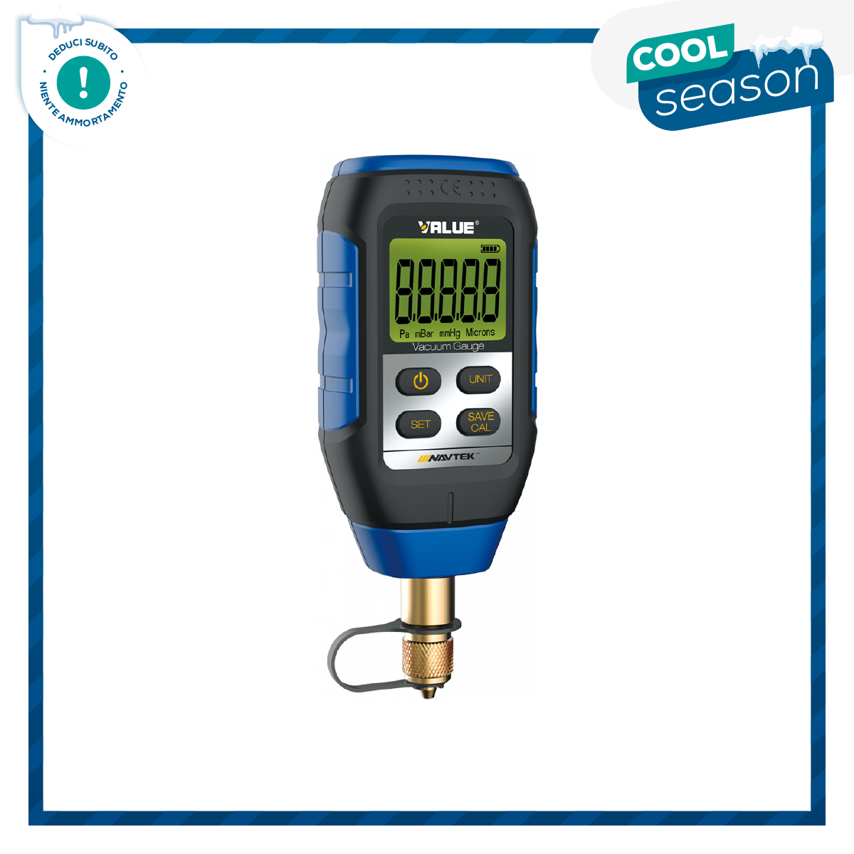 VALUE VMV-1 - Vacuometro digitale intelligente