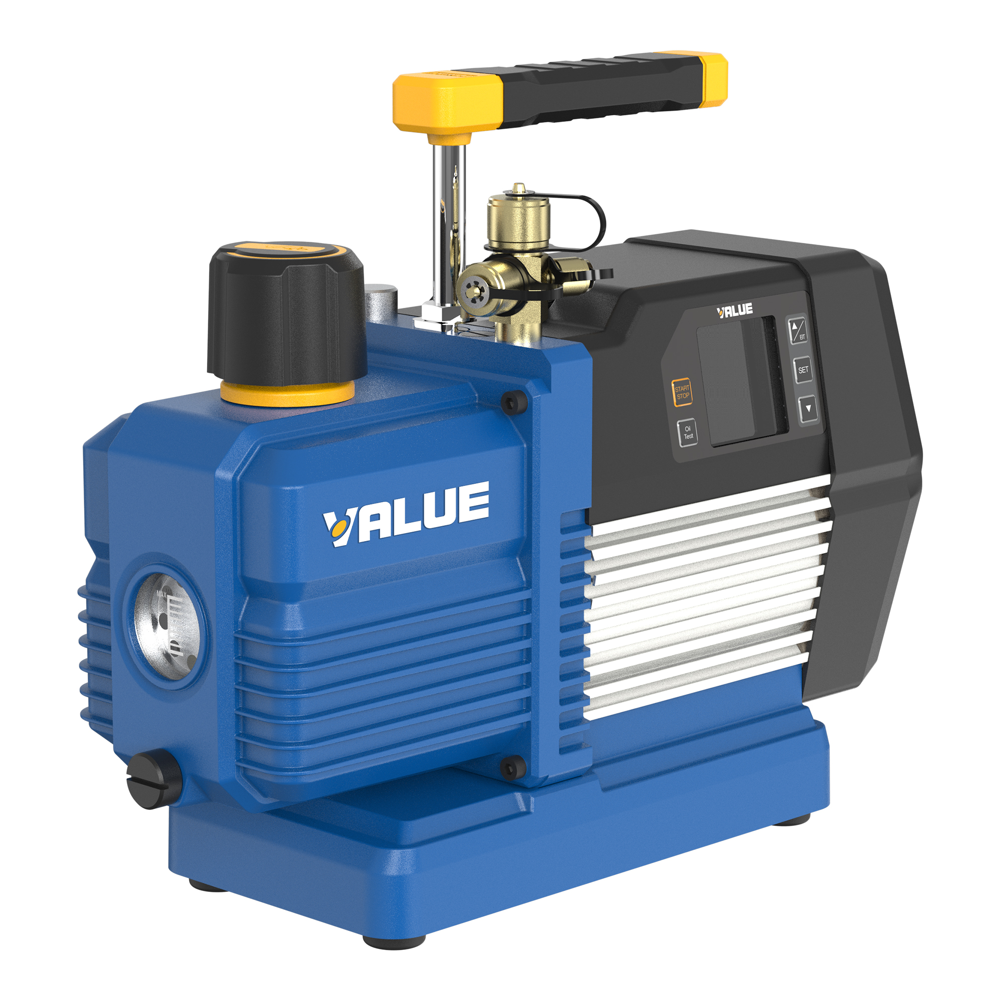 VALUE Pompa Vuoto Digitale a Doppio Stadio Portata 226 L/min, 8 CFM, 15 Micron VP8DSV 