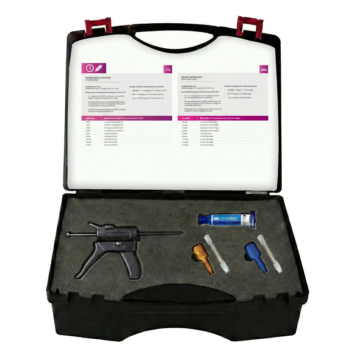 Kit HVACR SMART - Riparazione Microperdite in Valigetta di Plastica