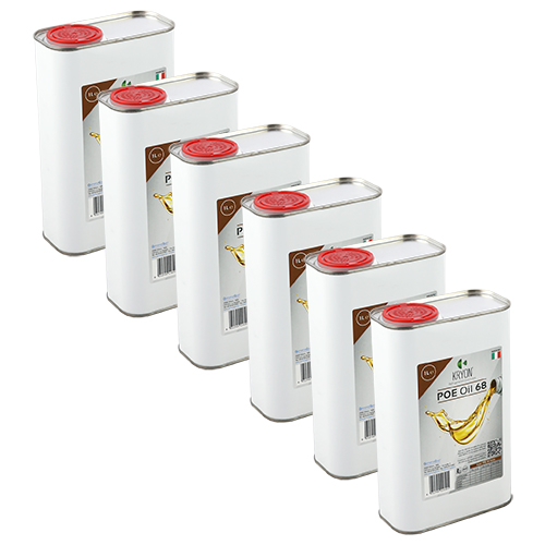 Olio lubrificante Kryon® POE 68 - Conf. 6 Latte da 1 Lt. 