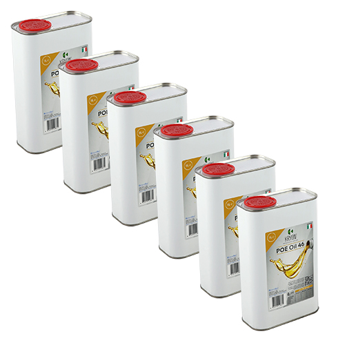 Olio lubrificante Kryon® POE 46 - Conf. 6 Latte da 1 Lt. 