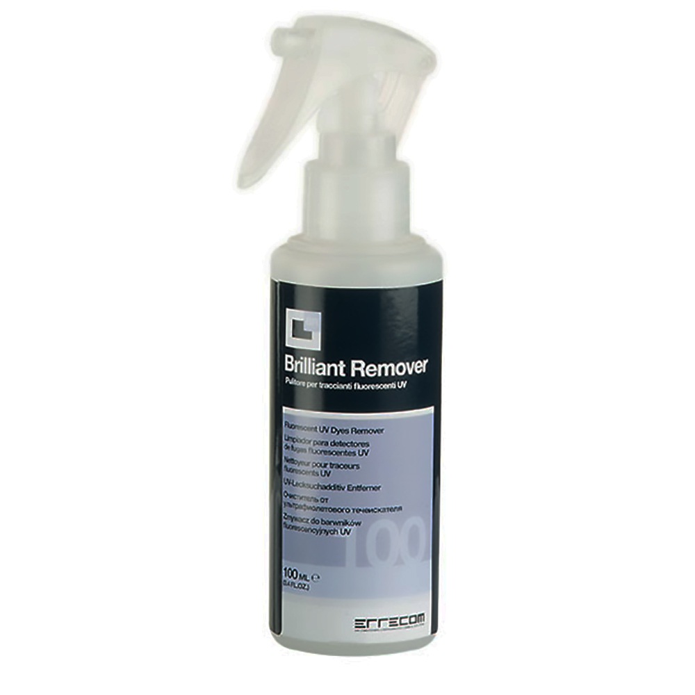 32 x Pulitore per Traccianti Fluorescenti UV - BRILLIANT REMOVER - Flacone Spray da 100 ml - Confezione n° 32 pz