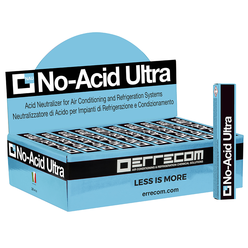 Neutralizzatore di Acido (senza adattatori) - NO ACID ULTRA - Cartuccia da 6 ml - Confezione n° 30 pz