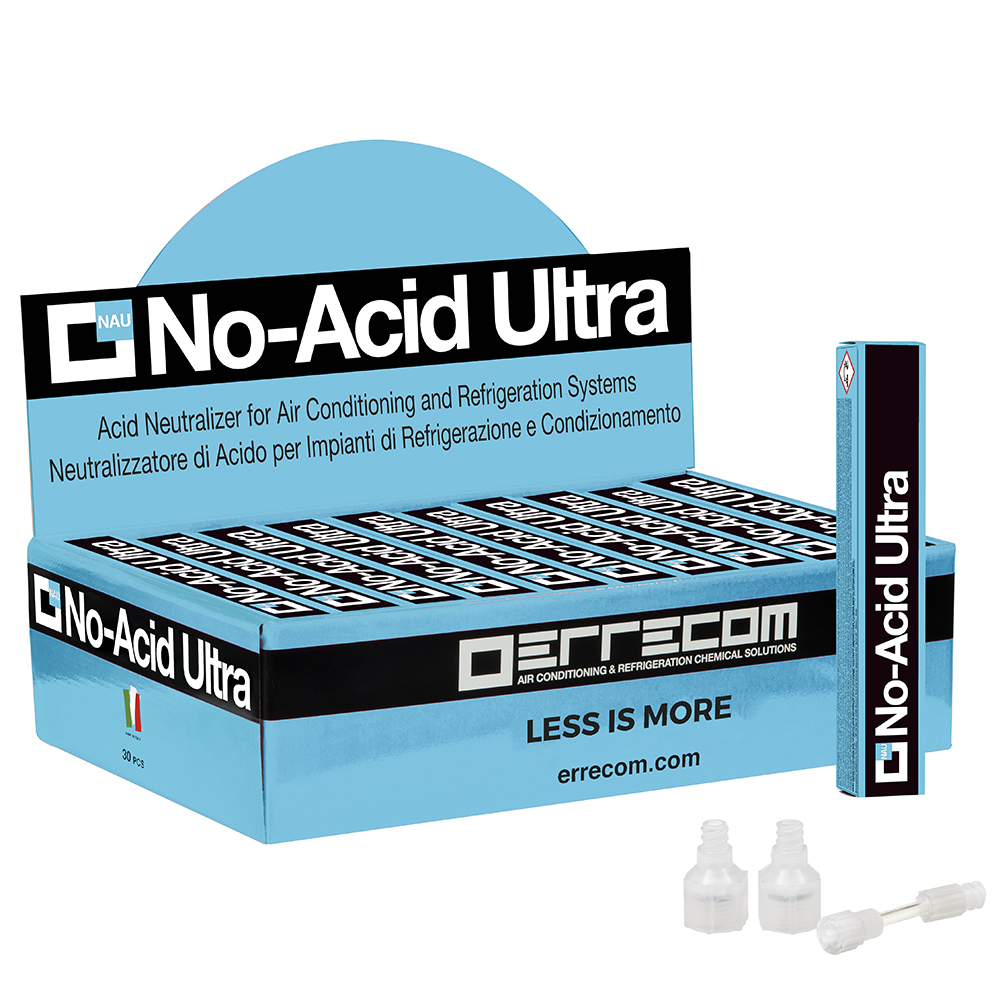 Neutralizzatore di Acido + adattatore 1/4 SAE e 5/16 SAE + flessibile - NO ACID ULTRA - Cartuccia da 6 ml - Confezione n° 1 pz.