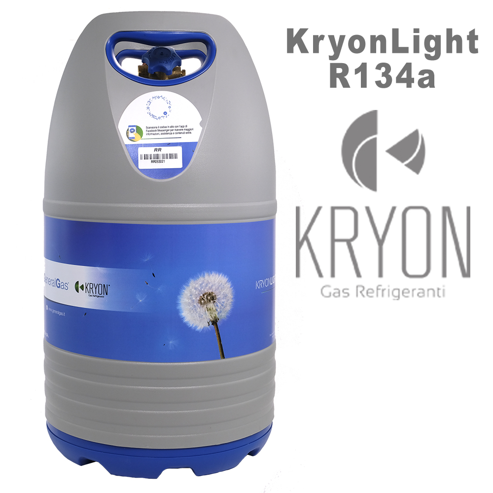 R134a Kryon® in Bombola KryonLight a Rendere 22 Lt - 22 Kg