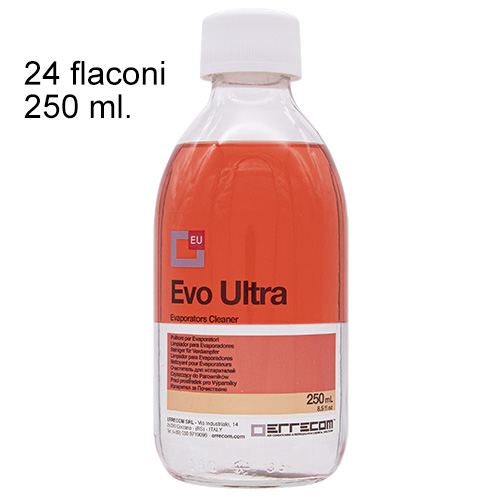 Evo Ultra - Pulitore Concentrato per Evaporatori - 250 ml. - Confezione n° 24 pezzi in espositore da banco