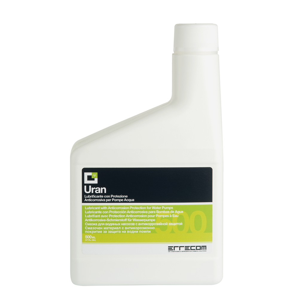 12 x Lubrificante con Protezione Anticorrosiva per Pompe Acqua - URAN - 500 ml - Confezione n° 12 pezzi