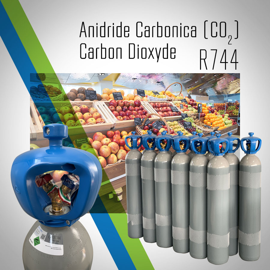 R744 KryonÂ® 744 CO2 - anidride carbonica grado refrigerazione