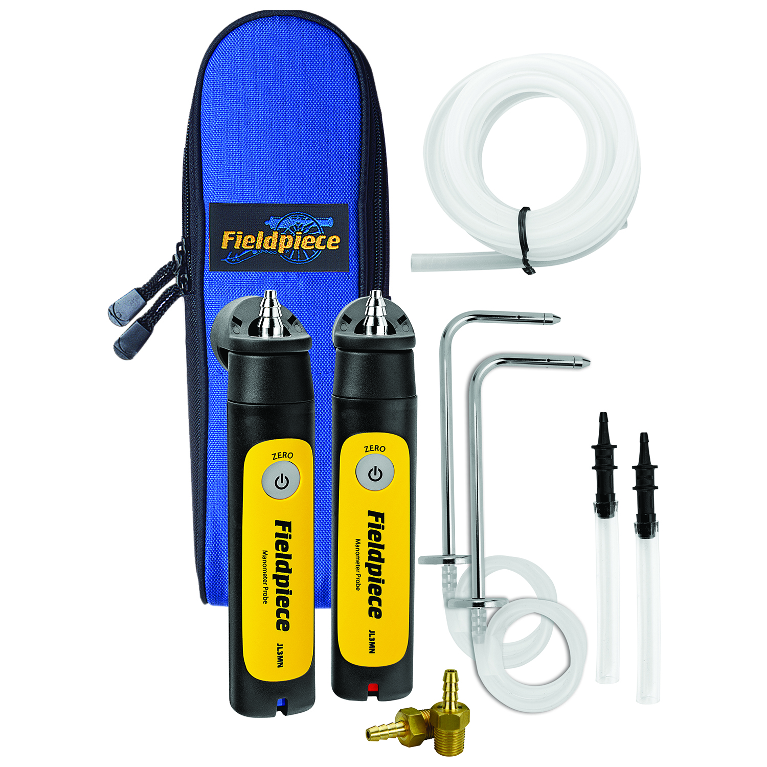 Fieldpiece USA - JL3KM2 - kit sonde manometriche a doppia porta (2 sonde) - sistema wireless Job Link