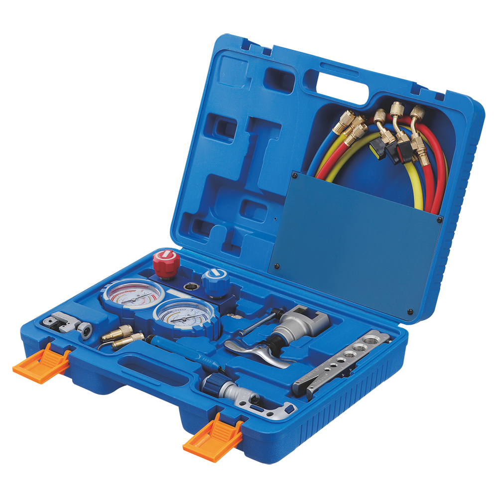 Kit completo di utensili HVACR per installatori, manutentori, frigoristi VALUE VTB-5B-II