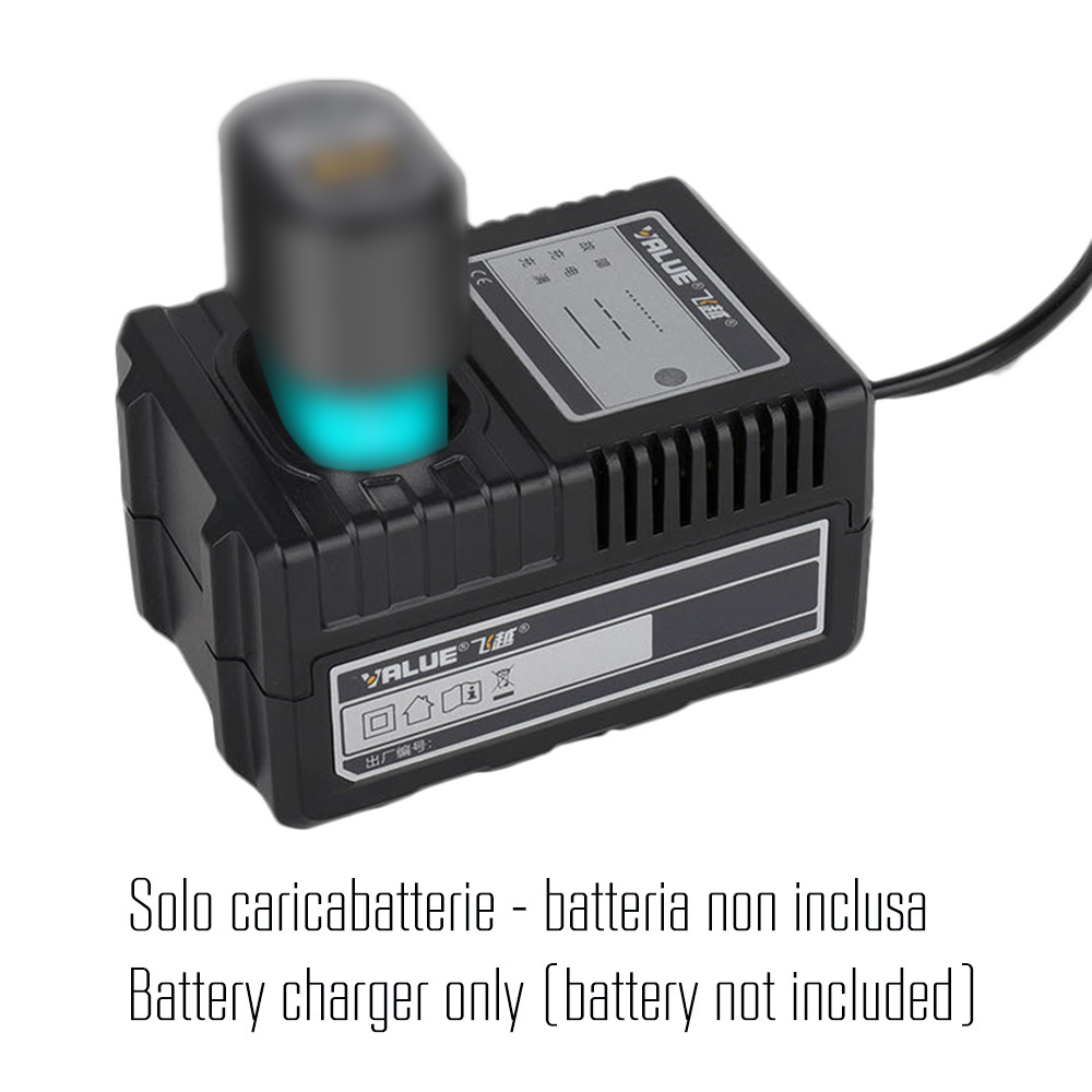 Caricabatterie di ricambio per batterie litio VET-19Li, VTE-29D, VTE-42D, VTB-22L