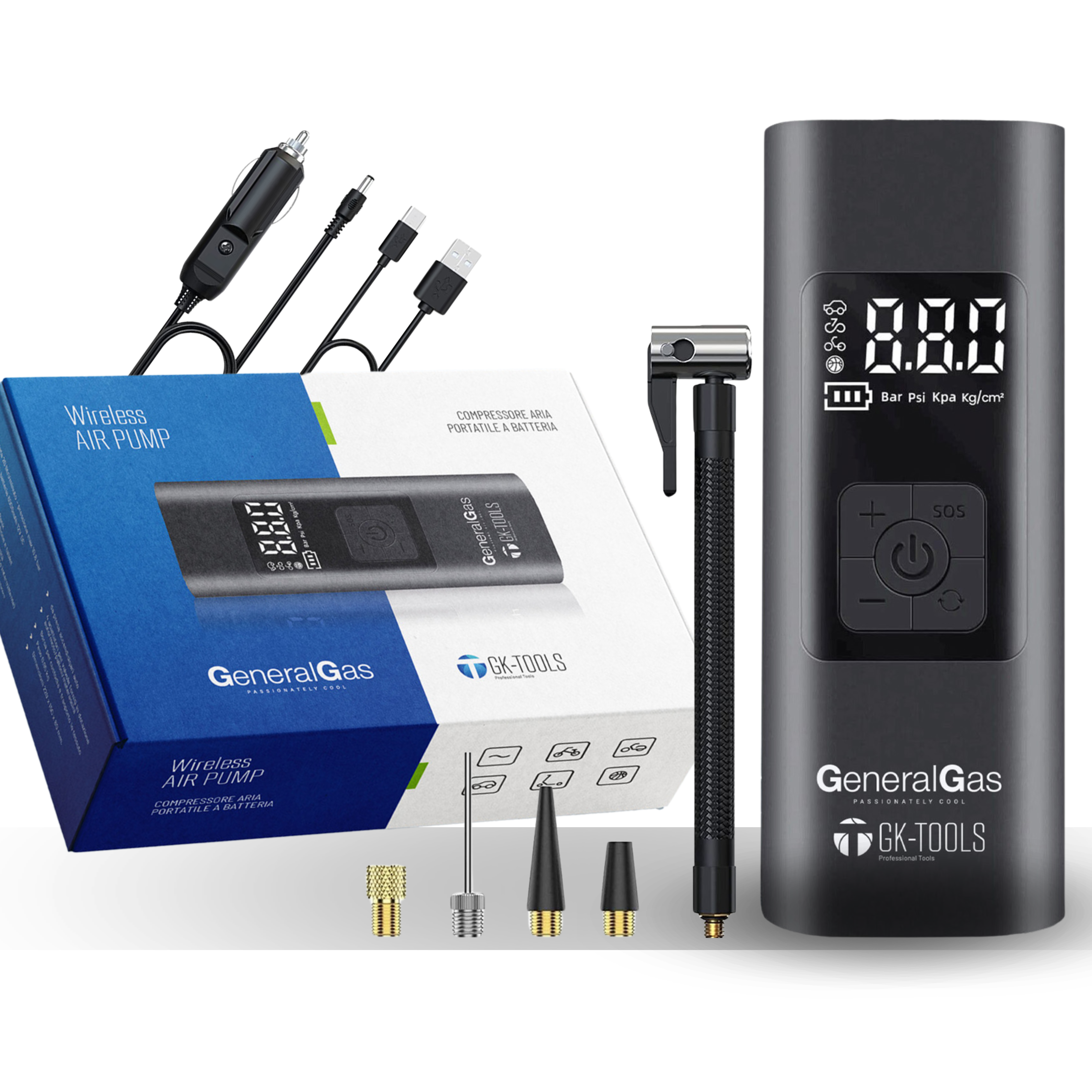 Compresseur portable à batterie